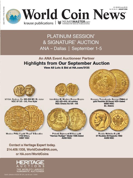 Cover image for World Coin News
